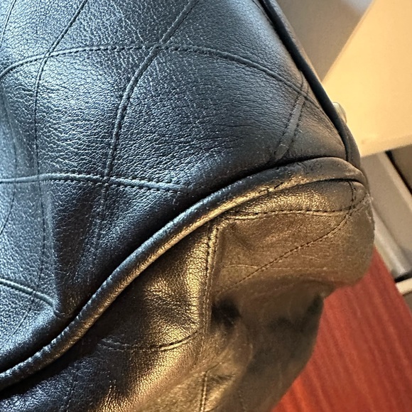 Chanel Vintage Diamond Stitch Boston Bag Quilted Lambskin travel bag - Picture 10 of 16